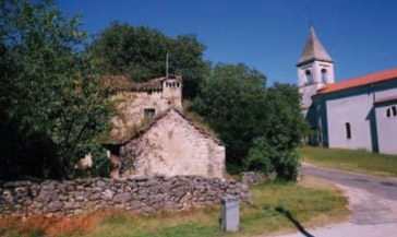 La chiesa di Šušnjevica