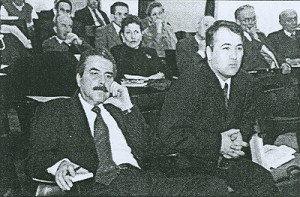 La presenza (da destra) del segretario di Stato Viorel Badea dell'ambasciatore a Zagabria Constantin Ghirda a riprova dell'interesse della Bucharest ufficiale per l'appuntamento polese.