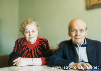 Domenico Cvecić and his wife Aristița Popescu