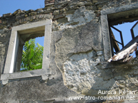 Abandoned home in the small village of Brdo