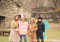 Kids dressed up for the Carnival